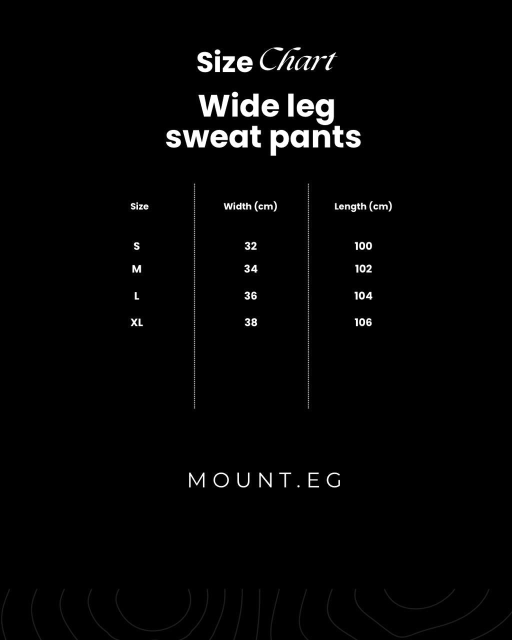 Black wide leg sweatpant