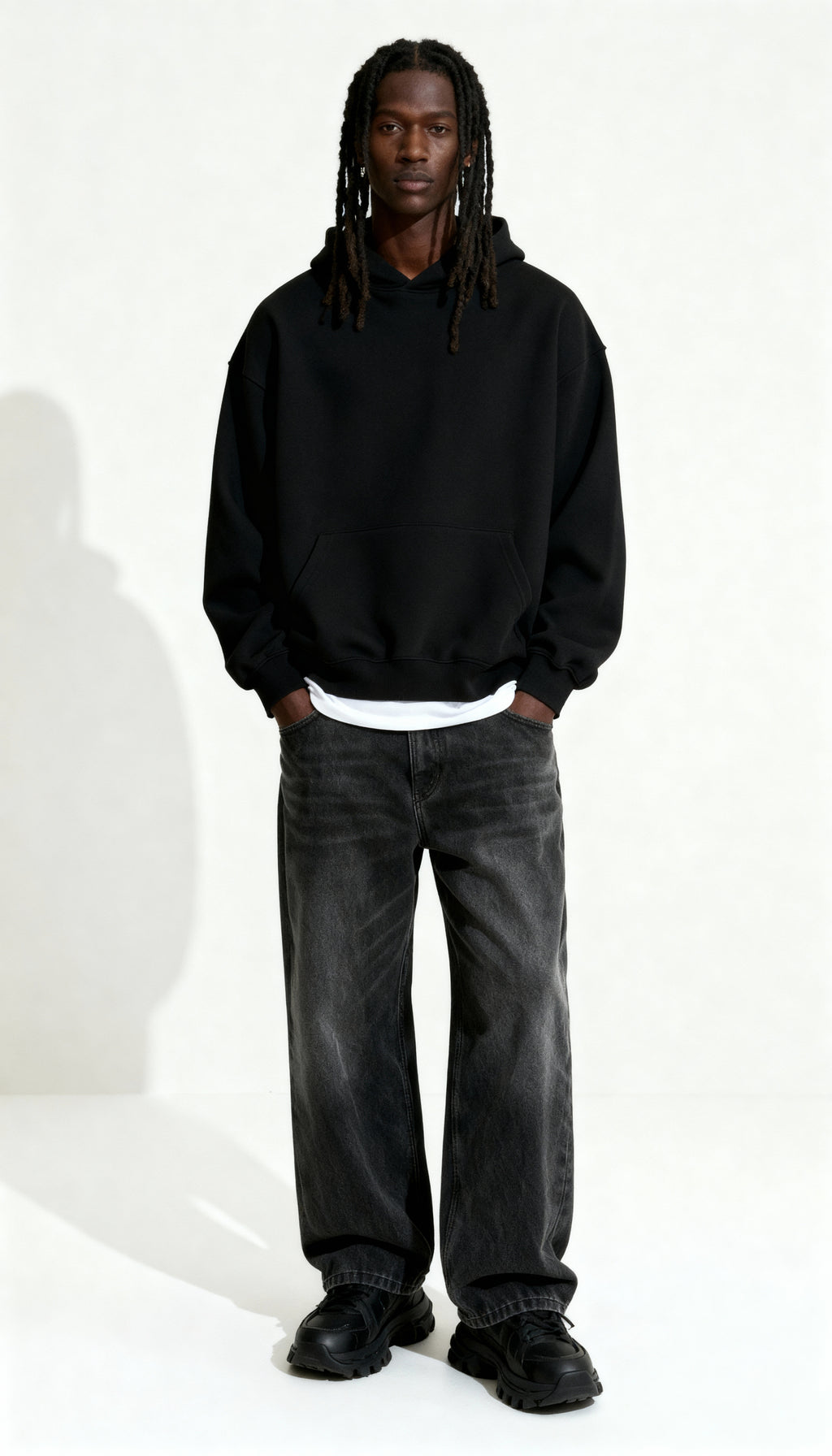 Oversized basic hoodie